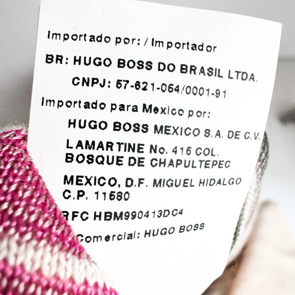 Hugo Boss Orange Multi Color Knit Halter Neck  Dress M - Picture 9 of 10